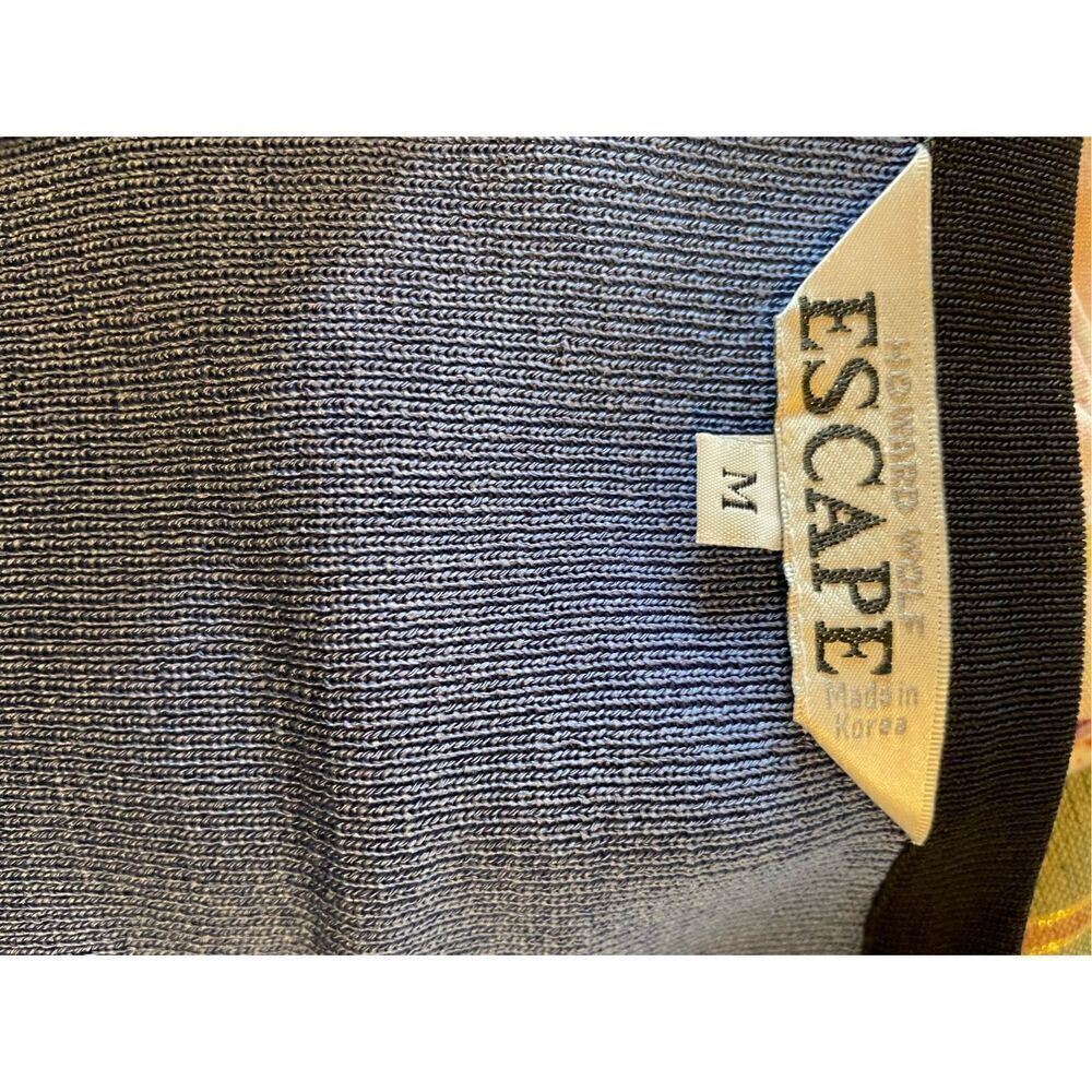 Howard Wolf Escape Womens Cardigan Sweater V-Neck Long Sleeve Button Up Blue/Bl - Picture 5 of 13
